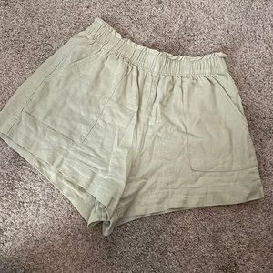 Abercrombie linen shorts